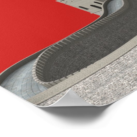 Chinese vlag poster (Hoek)