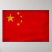 Chinese vlag poster (Voorkant)