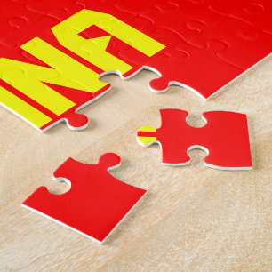 Chinese vlag puzzel legpuzzel