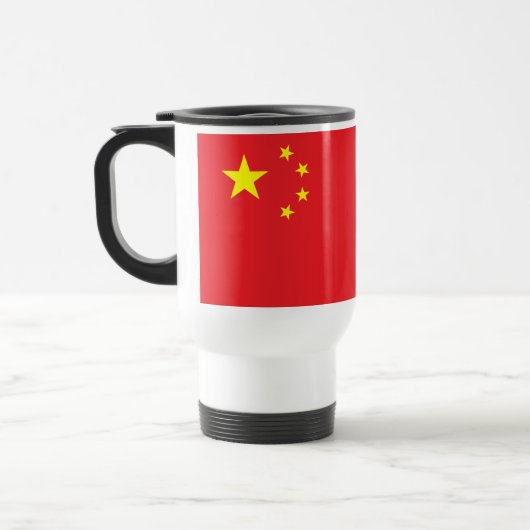 Chinese vlag reisbeker (Links)