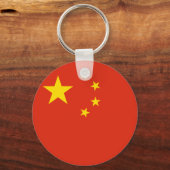 Chinese vlag sleutelhanger (Voorkant)