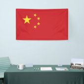 Chinese vlag spandoek (Beurs)