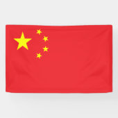 Chinese vlag spandoek (Horizontaal)