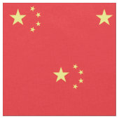 Chinese vlag stof (Close Up)