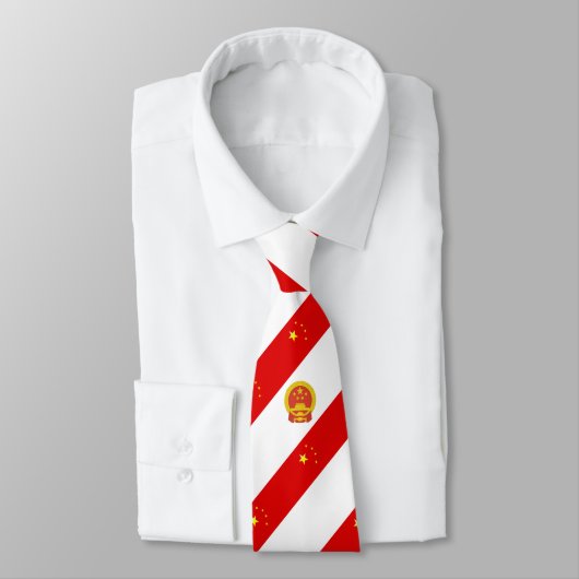 Chinese vlag stropdas (Gebonden)