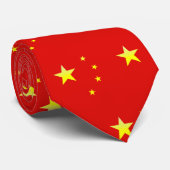 Chinese vlag stropdas (Opgerold)