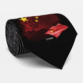 Chinese vlag stropdas (Opgerold)