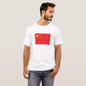 Chinese vlag t-shirt (Voorkant volledig)