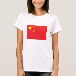 Chinese vlag t-shirt