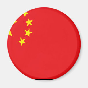 Chinese vlag T-shirts en geschenken Magneet