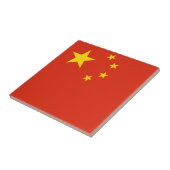 Chinese vlag tegeltje (Zijkant)