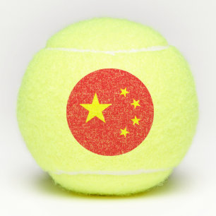 Chinese Vlag Tennisballen