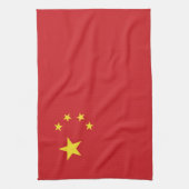 Chinese vlag theedoek (Verticaal)
