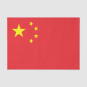 Chinese vlag tissuepapier (Voorkant)