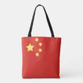 Chinese vlag tote bag (Achterkant)