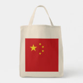 Chinese vlag tote bag (Achterkant)