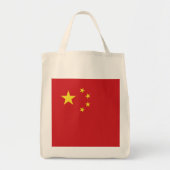 Chinese vlag tote bag (Voorkant)