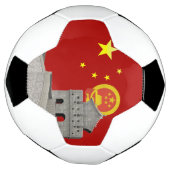 Chinese vlag voetbal (Gedraaid)