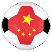 Chinese vlag voetbal (Gedraaid)