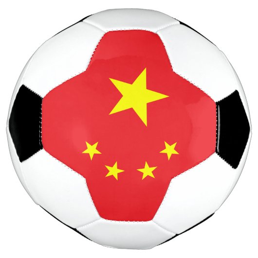 Chinese vlag voetbal (Gedraaid)