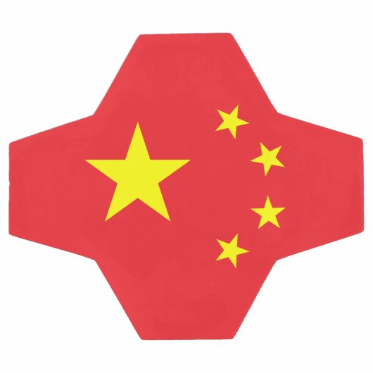 Chinese vlag voetbal (Enkel)