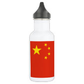 Chinese vlag Vrijheidsfles Waterfles (Links)
