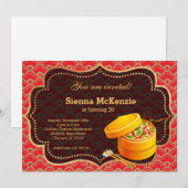 Chinese voedselfeestdag kaart (Voorkant / Achterkant)