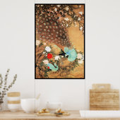 Chinese vogels poster (Keuken)