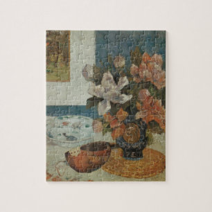 Chinese volken en Mandolin door Paul Gauguin Legpuzzel