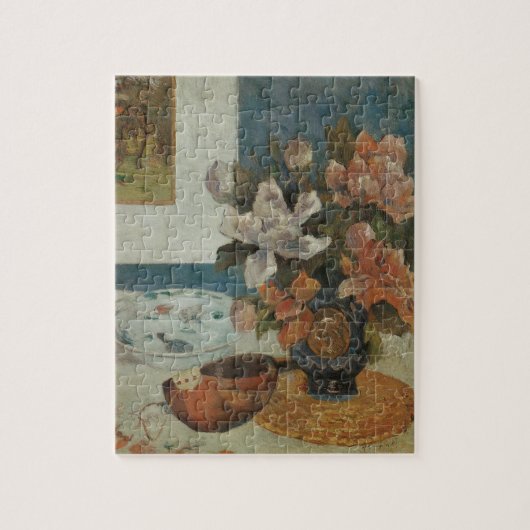Chinese volken en Mandolin door Paul Gauguin Legpuzzel (Verticaal)