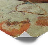 Chinese volken en Mandolin door Paul Gauguin Poster (Hoek)