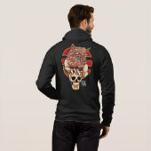 Chinese voogd leeuw - Foo Dog Hoodie (Achterkant volledig)