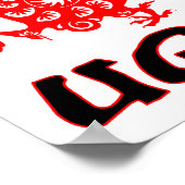 Chinese Vriend Ug Lee Grappige Poster (Hoek)