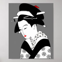 chinese vrouw geisha traditioneel