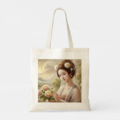 Chinese vrouw tote bag (Achterkant)