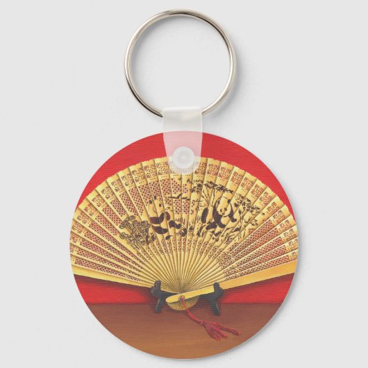 Chinese waaier sleutelhanger (Voorkant)