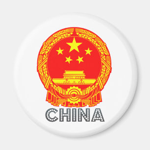 Chinese wapenschild magneet