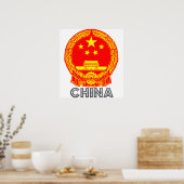 Chinese wapenschild poster (Keuken)
