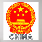 Chinese wapenschild poster (Voorkant)
