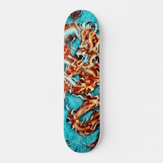 Chinese Water Keizer Draak Element Aangepast Pro Persoonlijk Skateboard (Voorkant)