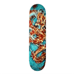 Chinese Water Keizer Draak Element Aangepast Pro Persoonlijk Skateboard