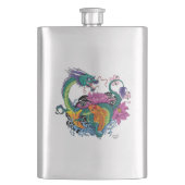 Chinese waterdraak koi vis flacon (Voorkant)