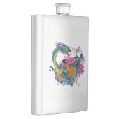 Chinese waterdraak koi vis flacon (Rechts)