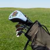 Chinese waterdraak koi vis golfheadcover (Insitu)