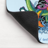 Chinese waterdraak koi vis muismat (Hoek)