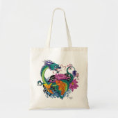 Chinese waterdraak koi vis tote bag (Voorkant)