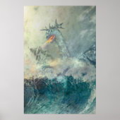 Chinese waterdraak poster (Voorkant)