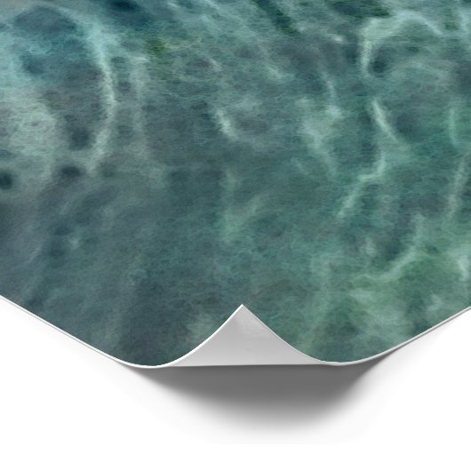 Chinese waterdraak poster (Hoek)