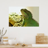 Chinese waterdraak poster (Keuken)