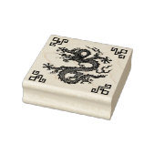 Chinese waterdraak rubberstempel (Stempel)